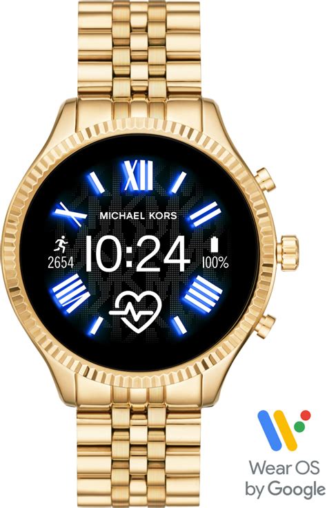 michael kors smartwatch lexinton 2 gen 5|Gen 5 Lexington Gold.